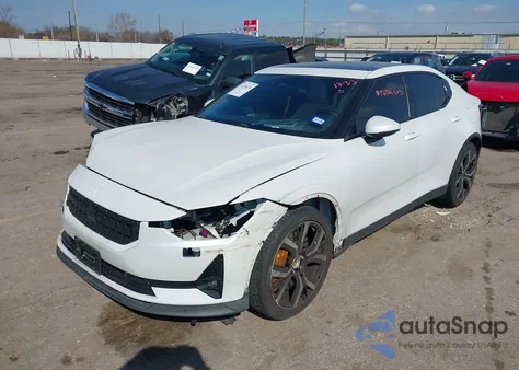 2021 Polestar 2 Launch Edition z USA, uszkodzony, nr VIN LPSED3KA4ML015311